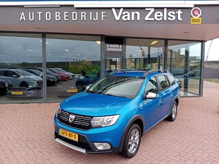 Dacia Logan 0.9 TCe Stepway, Airco, Multimediasysteem, Bluetooth telefoonverbinding, Navigatie, Camera, Cruise control, Parkeersensoren, Elektrische ramen en spiegels, Nette auto, BOVAG