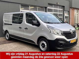 Renault Trafic 1.6 dCi L2H1 DC Marge Btw /Bpm vrij Airco Cruise controle Navigatie Dubbele cabine 1e eigenaar Euro 6 Ex overheids auto Lange wielbasis Geen btw meer betalen