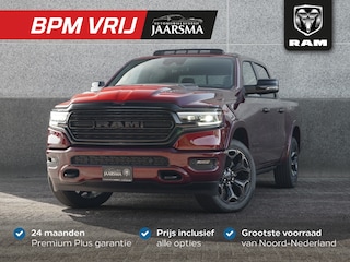 Dodge Ram 1500 5.7 V8 4x4 Crew Cab Limited Night |Digitaal Cluster |Luchtvering |Head-up Display |Rijklaarprijs | STOCK Clearance! Gratis LPG en Cover