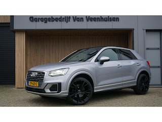 Audi Q2 1.4 TFSI 150pk S-Tronic 2x S-Line Pano.Dak 20inch LM LED Keyless Afn.Trekhaak Sfeerverlichting *Floretzilver Metallic*