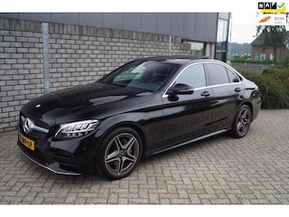 Mercedes-Benz C-klasse 180 Business Solution AMG Autom Panodak Leder/Alcantara Sportst Stoelverw Navi Camera Clima 2x PDC ENZ.