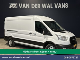Ford Transit 2.0 TDCI 131pk L3H2 Euro6 *Rijklaar Direct Rijden* Airco | Camera | Navigatie | Apple Carplay | LED | Cruisecontrol Parkeersensoren, Stoelverwarming, Verwarmde voorruit, Bijrijdersbank, 2500kg trekvermogen
