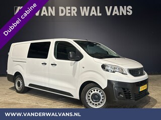 Peugeot Expert 2.0 BlueHDI 123pk L3H1 Dubbele Cabine Euro6 Airco | 2x zijdeur | Imperiaal | Trekhaak | 5 Zits Cruisecontrol, Parkeersensoren, 5-zits