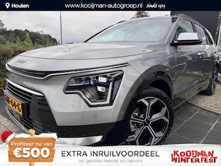 Kia Niro 1.6 GDi Hybrid ExecutiveLine KM-Stand kan oplopen, Lichtmetalen Velgen, Zwarte logo's, Schuif/Kanteldak, Dodehoek, Head-Up Display, Enz...