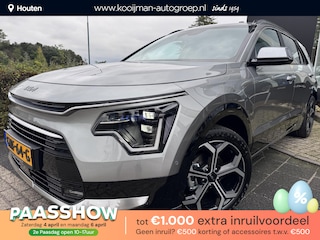 Kia Niro 1.6 GDi Hybrid ExecutiveLine KM-Stand kan oplopen, Lichtmetalen Velgen, Zwarte logo's, Schuif/Kanteldak, Dodehoek, Head-Up Display, Enz...
