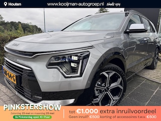 Kia Niro 1.6 GDi Hybrid ExecutiveLine KM-Stand kan oplopen, Lichtmetalen Velgen, Zwarte logo's, Schuif/Kanteldak, Dodehoek, Head-Up Display, Enz...