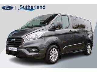 Ford Transit Custom 300 2.0 TDCI L1H1 Limited DC | 170pk Automaat | Dubbele cabine | Dubbele schuifdeur met ruit | Bijrijdersstoel | Stoelverwarming | Scherm | Camera | Achterklep