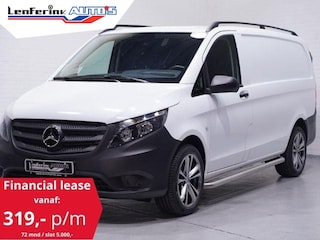 Mercedes-Benz Vito 114 CDI 136 pk Lang Airco, 18" LMV, Cruise Control Laadruimte Pakket, Dakrails, 3-Zits