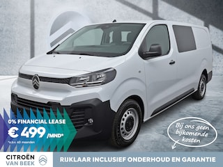 Citroën Jumpy BlueHDi 145pk Lengte 3 Dubbel Cabine | Rijklaar | 0% Financial Lease | Apple Carplay