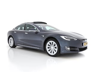 Tesla Model S 100D - 307 Kw AWD [ 3-Fase ] (INCL-BTW) *PANO | FULL-LEATHER  | FULL-LED | DIGI-COCKPIT | SURROUND-VIEW | AUTO-PILOT | AIR-SUSPENSION |  KEYLESS | CRUISE | SPORT-SEATS | 19"ALU*