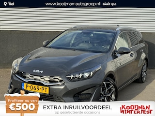 Kia Ceed Sportswagon 1.6 GDI PHEV ExecutiveLine Meest luxe uitvoering, Trekhaak, Schuif/kanteldak, Nieuw geleverd en dealeronderhouden, BTW-auto, Seat memory, stoelkoeling, Digitaal dashboard