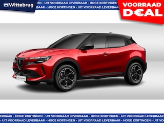 Alfa Romeo Junior Elettrica Speciale 54 kWh 156PK | Warmtepomp | Pack Techno | Dodehoek bewaking | Camera | LED verlichting | Leverbaar januari