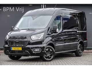Ford Transit L2H2 2.0Tdci 130Pk | 310 | Raptor Edition | Virtual Cockpit | 360° camera | 2x Schuifdeur | 16'' | Agate Black