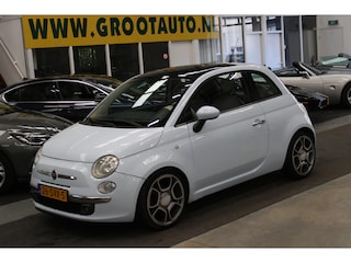 Fiat 500 1.4-16V Lounge Panoramadak, Airco, Stuurbekrachtiging