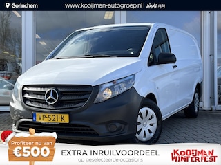 Mercedes-Benz Vito 116 CDI Lang | Climate Control | Laadruimte Betimmering | Trekhaak | Excl. BTW | Grijs Kenteken |