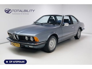 BMW 635 CSi - 218 PK | 92.196 km !!! | TRX velgen, Stuurbekrachtiging, El.ramen, Velours bekleding Centr.vergr