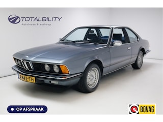 BMW 635 CSi - 218 PK | 92.196 km !!! | TRX velgen, Stuurbekrachtiging, El.ramen, Velours bekleding Centr.vergr