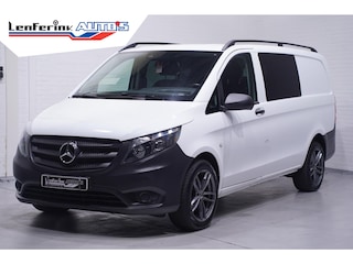Mercedes-Benz Vito 116 CDI 163 pk Dubbel Cabine Automaat Lang Navi, Dode Hoek & Lane Assist, Camera Cruise Control, PDC V+A