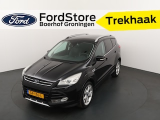 Ford Kuga 1.6 EcoBoost 150 pk Titanium Plus | Trekhaak | Xenon | Half leer | Navi | Voorruitverw. | Dode hoek sens. |