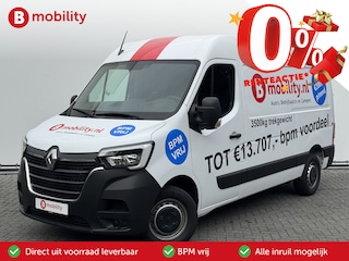 Renault Master T35 2.3 dCi 135P L2H2 V/A €14 Per Dag!! Comfort Rijklaar Trekhaak Betimmering Navigatie | 10X VOORRAAD | NIEUW! | PDC