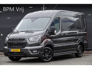 Ford Transit L2H2 2.0Tdci 130Pk | 310 | Raptor Edition | Virtual Cockpit | 360° camera | 2x Schuifdeur | 16'' | Magnetic Grey