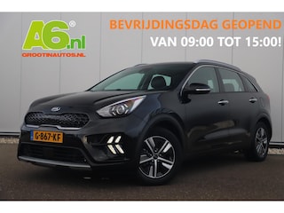 Kia Niro 1.6 GDi Hybrid DynamicLine 140PK Automaat Half Leder Navigatie Camera Adaptive Cruise Lane Assist Clima Carplay Android