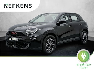 Fiat 600 e EV RED 54 kWh 156 pk | Navigatie via Apple Carplay/Android Auto | Parkeersensoren Achter | Keyless Start | Volledig Digitaal Instrumentenpaneel | LED Koplampen | DAB Ontvanger | Climate Control | Cruise Control |