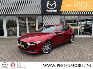 Mazda 3 2.0 e-SkyActiv-G M Hybrid 122 Comfort met Bose DEALERONDERHOUDEN | LEDEREN BEKLEDING | 18" LM-VELGEN | NL-AUTO |