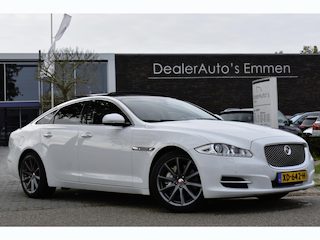 Jaguar XJ 3.0 V6 341 PK SC AWD LEDER SCHUIFDAK LMV NAVIGATIE CRUISE