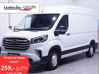 Maxus EDeliver 9 2.0 CIT L3H2 148 pk Comfort Pack Airco, va 268,- p/mnd, Apple Carplay, Camera, PDC V+A, 3-Zits