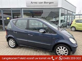 Mercedes-Benz A-klasse 140 Elegance, airco, cruisecontrol, schuif-/kanteldak af fabriek, trekhaak, nieuwe APK.