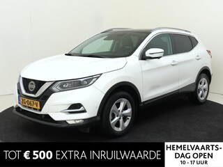 Nissan Qashqai 1.3 DIG-T Business Edition | Panorama-dak | 360 Camera | Stoelverwarming | Navigatie | Climate Control | Lichtmetalen velgen 17"
