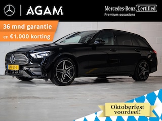 Mercedes-Benz C-klasse Estate 300 e Star Edition AMG Line Panorama dak