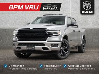 Dodge Ram 1500 5.7 V8 4x4 Crew Cab Limited Night |Digitaal Cluster |Luchtvering |Head-up Display |Rijklaarprijs | STOCK Clearance! Gratis LPG en Cover