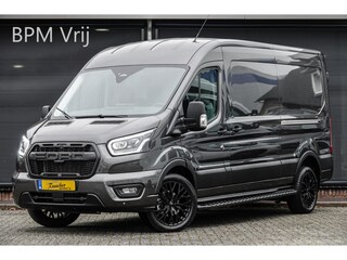 Ford Transit L3H2 | 2.0Tdci 165Pk A8 Aut. | 350 | Raptor Edition | 2x Schuifdeur | Nieuw Model | Magnetic Grey