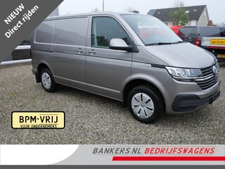 Volkswagen Transporter 2.0 TDI 110PK Airco NAV NIEUW BPM vrij betimmerd direct uit voorraad leverbaar