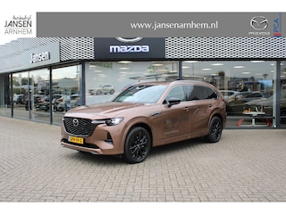 Mazda CX-80 2.5 e-SkyActiv PHEV 327 Homura Plus , Demovoordeel € 5.300,-, Automaat, Trekhaak, Alarm, Pano/Schuifdak, Leder, 360 Camera, Bose, Adap Cruise, LMV 20 Inch