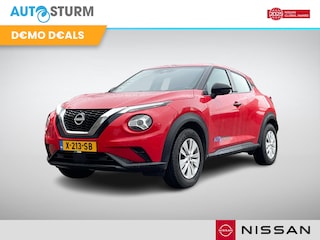 Nissan Juke 1.0 DIG-T Visia | Cruise Control | Airco | LED Koplampen | Radio-MP3 Speler | Bluetooth Tel. | Elek. Ramen + Spiegels | Rijklaarprijs!