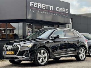 Audi Q3 35 TFSI AUT7 2X S-LINE. PANODAK LEDER NAVI CAMERA DIGI-DASH CARPLAY LED LMV PDC