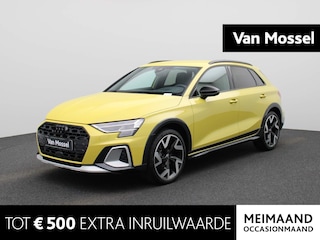 Audi A3 allstreet 35 TFSI Advanced edition 150 PK | S-line | Automaat | Navigatie Plus | Camera | SONOS | Adaptive Cruise Control | Climate Control | Stoelverwarming | Parkeersensoren | Virtual Cockpit | Memory | LED Matrix | Lichtmetalen velgen | Privacy glass |