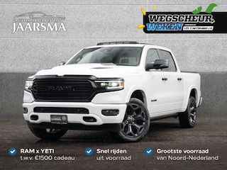 Dodge Ram 1500 5.7 V8 4x4 Crew Cab Limited Night |Digitaal Cluster |Luchtvering |Head-up Display |Rijklaarprijs | STOCK Clearance! Gratis LPG en Cover