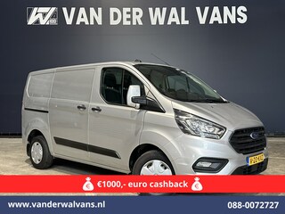 Ford Transit Custom 2.0 TDCI 130pk L1H1 Euro6 Airco | Camera | Navigatie | LED | Cruisecontrol Parkeersensoren, Stoelverwarming, Verwarmde voorruit, Bijrijdersbank, 2500kg trekvermogen