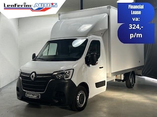 Renault Master 2.3 DCi 165 pk Bakwagen met Deuren / Zijdeur Airco, Camera, LxBxH 415x204x230 cm, 19,5m3, 3-Zits