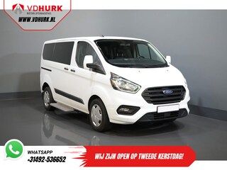 Ford Transit Custom 2.0 TDCI € 33.207,- incl. BTW/BPM Trend Combi/ Kombi/ 9 Persoons/ 9 P/ Cruise/ PDC/ Airco