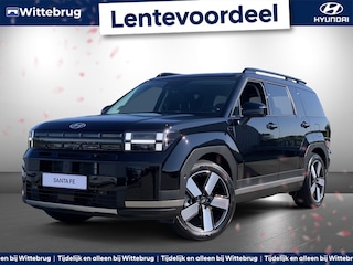 Hyundai Santa Fe 1.6 T-GDI HEV Premium 7p. Nieuw model! Full Hybride met Navigatie, Leder en 7 Persoons Uit voorraad leverbaar!