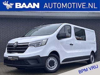 Renault Trafic 2.0 Blue dCi 130 T29 L2H1 Advance DC | Houten vloer | Zijwandbekleding laadruimte | Trekhaak | All-season