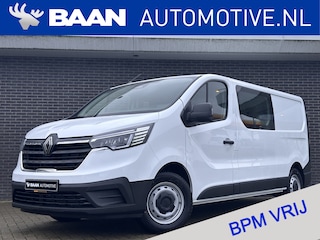 Renault Trafic 2.0 Blue dCi 130 T29 L2H1 Advance DC | Houten vloer | Zijwandbekleding laadruimte | Trekhaak | All-season