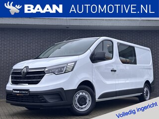 Renault Trafic 2.0 Blue dCi 130 T29 L2H1 Advance DC | Houten vloer | Zijwandbekleding laadruimte | Trekhaak | All-season