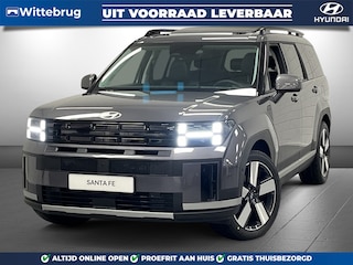 Hyundai Santa Fe 1.6 T-GDI HEV Premium Sky 7p. Nieuw model! Full Hybride met Panorama Schuifdak, Navigatie, Leder en 7 Persoons Uit voorraad leverbaar!