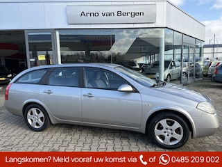 Nissan Primera Estate 2.0 Acenta, clima, cruisecontrol, navi, trekhaak, achteruitrijcamera.